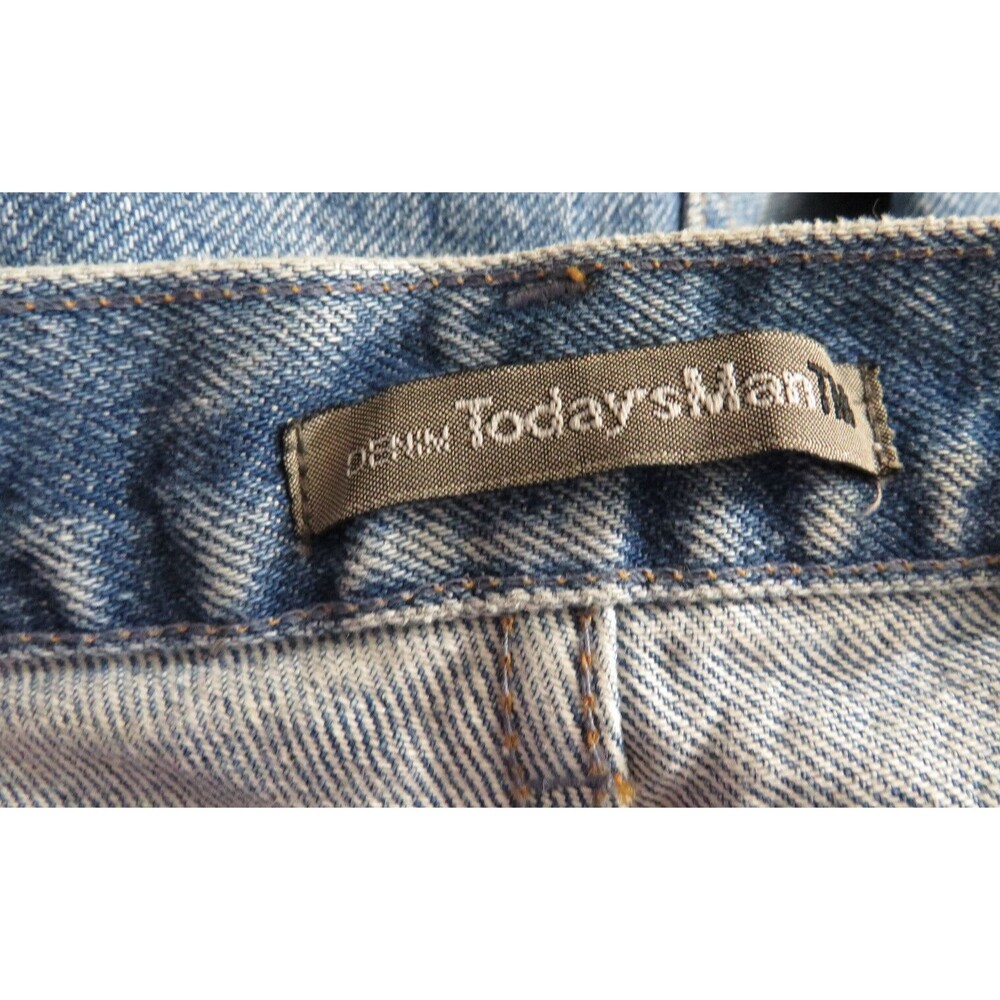 Today's Man Jean Shorts Denim Jorts Size 46 Excellent Condition - Picture 6 of 7